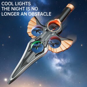Flying Sword Gesture Control Drone Toy with LED Lights