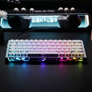 NC61 RGB Magnetic Mechanical Gaming Keyboard with Custom LED Lighting Effects