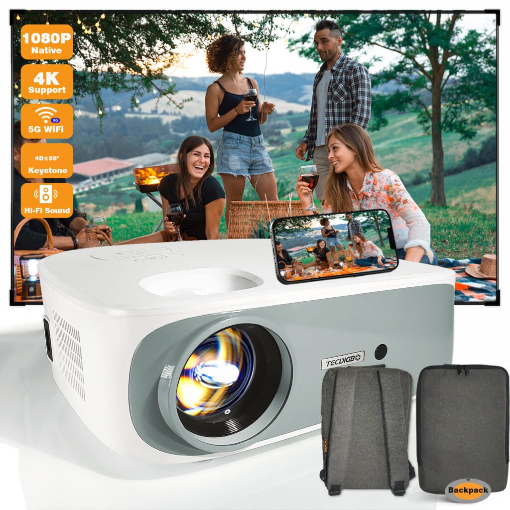 1080P Full HD Projector 5G WiFi Bluetooth
