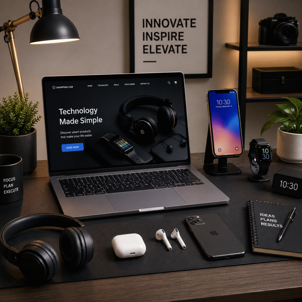 Discover innovative technology products and smart gadgets designed to make everyday life easier