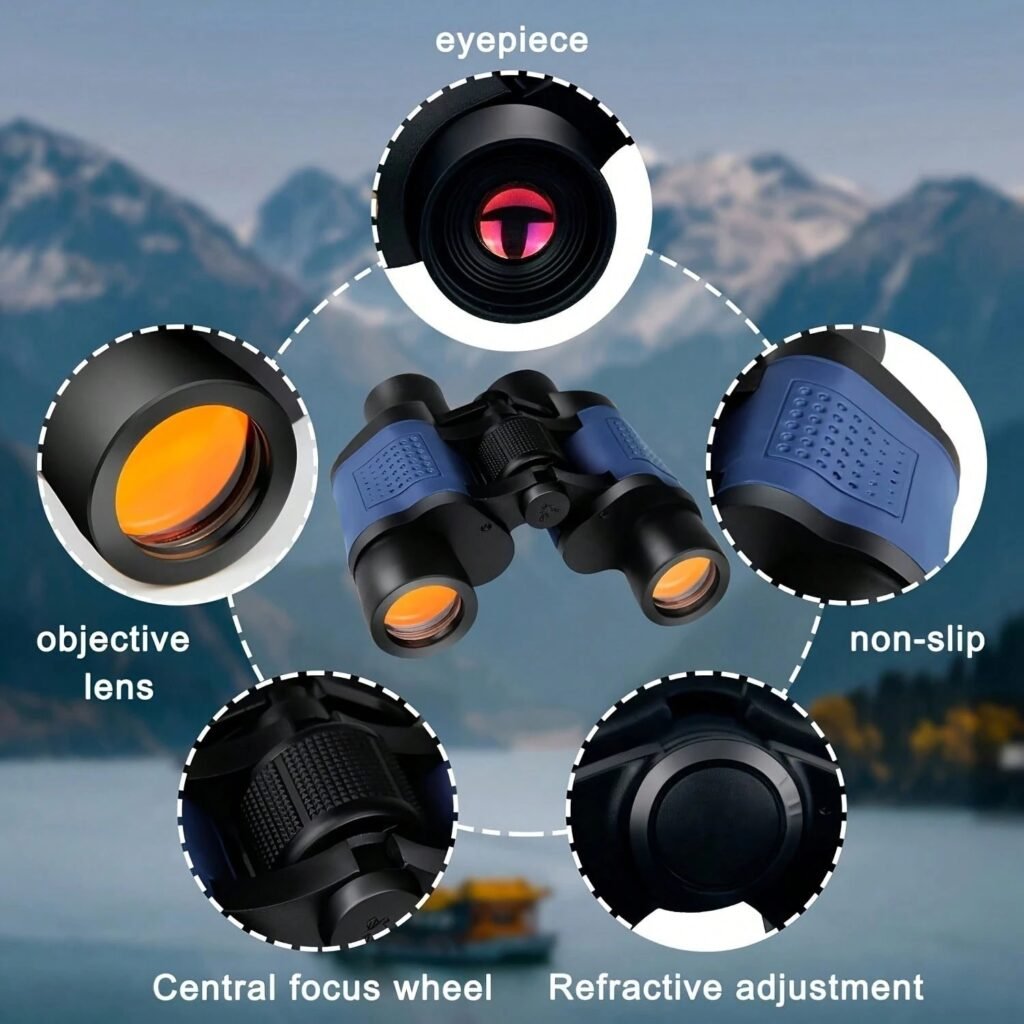 Powerful 60x60 Night Vision Binoculars